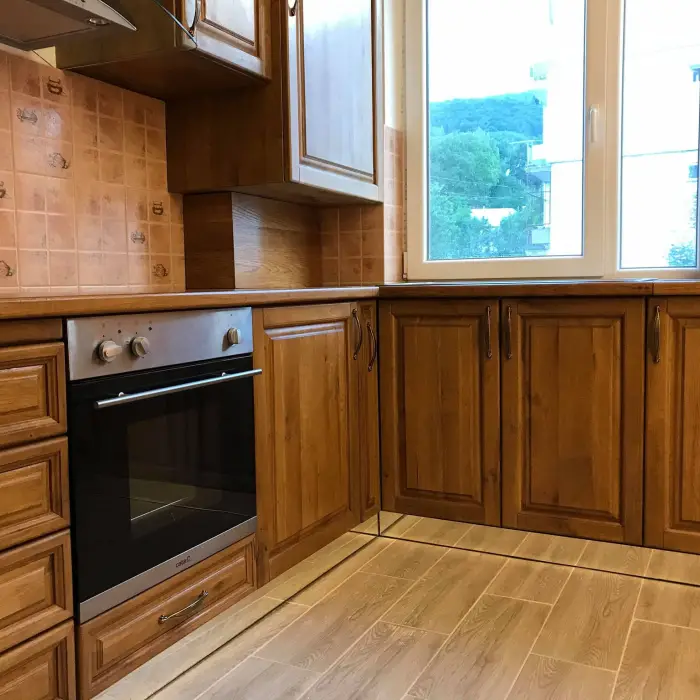 Mobila de bucatarie din lemn masiv MOBILFAN