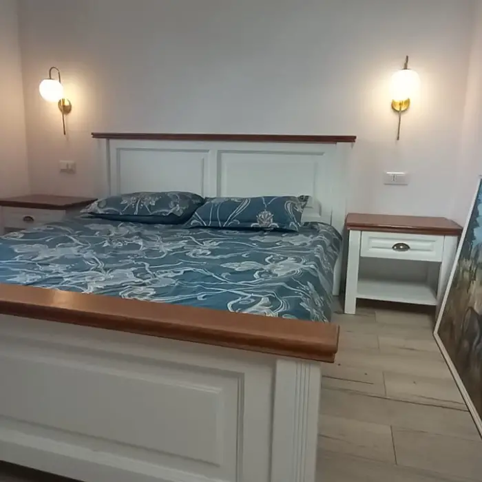 Pat din lemn masiv de stejar MOBILFAN (lațime x lungime x înalțime): 180 x220x97 cm Pat din lemn masiv de stejar MOBILFAN (lațime x lungime x înalțime): 180 x220x97 cm